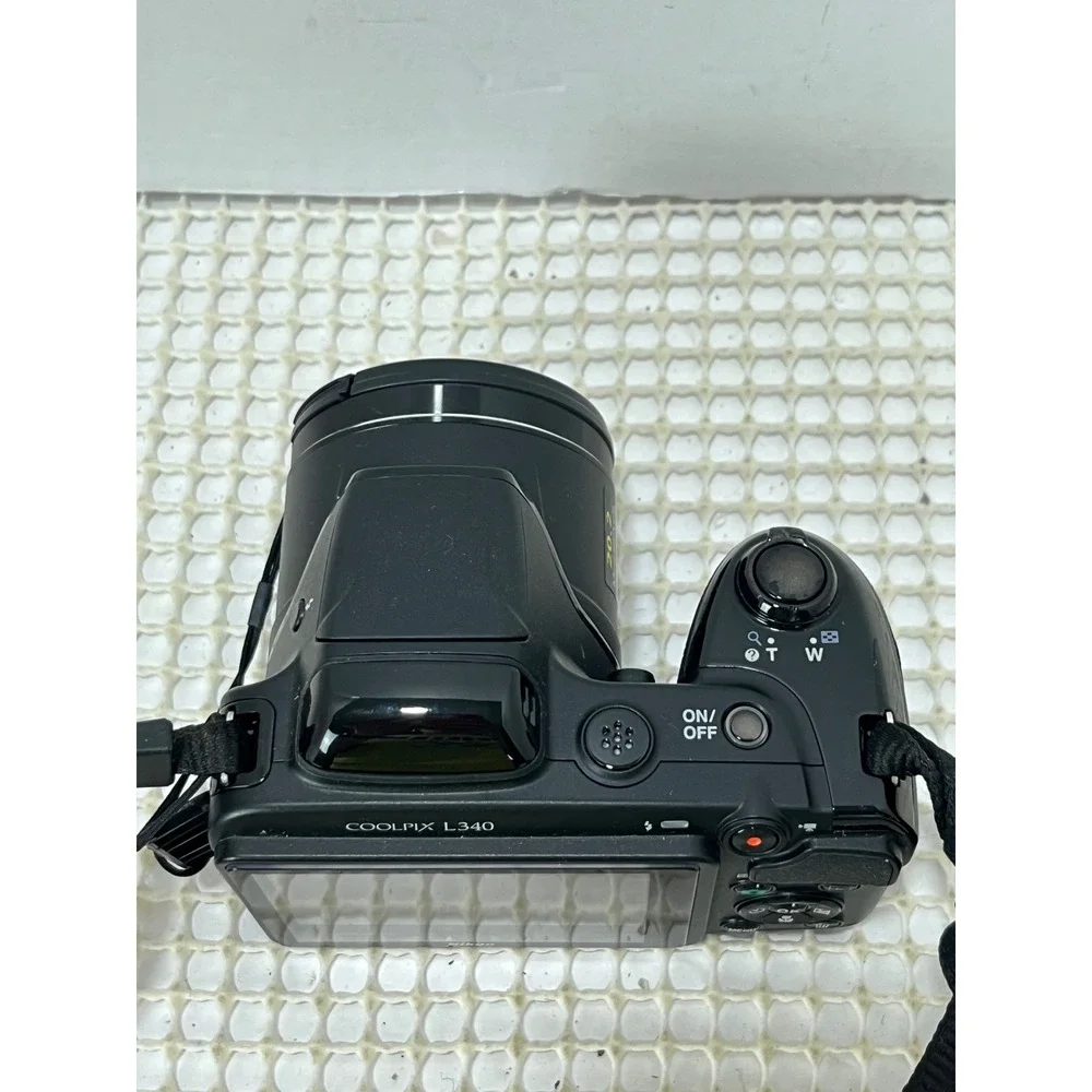 Nikon Coolpix L340 DigitalCamera Optical Zoom‎ Black-NOT WORKING-parts only